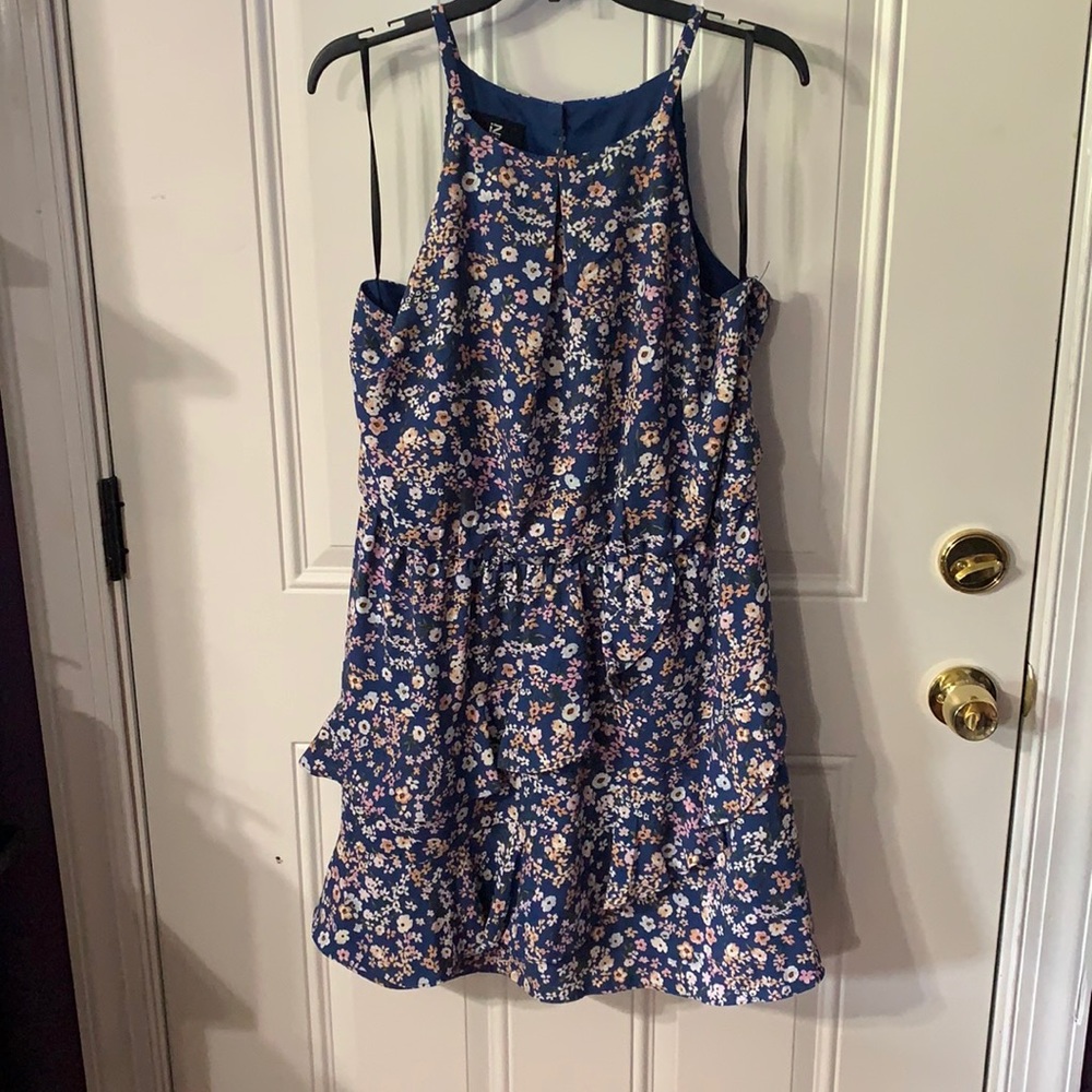 Floral print dress